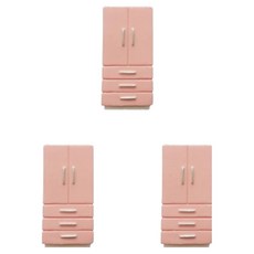 PDS家居裝飾 PINK 廚房冰箱磁鐵 3入, 混合色