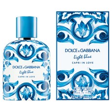 돌체앤가바나 라이트 블루 카프리 인 러브 뿌르 옴므 오 드 퍼퓸, 1개, 100ml 1개, 100ml