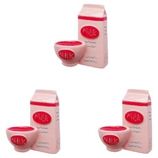 PDS家居裝飾 PINK 廚房磁鐵 牛奶 3入, 混合色