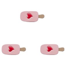 PDS家居裝飾 PINK 廚房磁鐵 冰淇淋 3入, 混合色