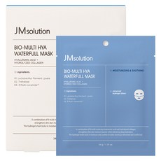 JMsolution 肌司研 Bio Multi Hya水潤面膜 34g, 1個, 4入