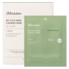 JMsolution 肌司研 Bio Cica積雪草舒緩面膜 34g, 1盒, 4片