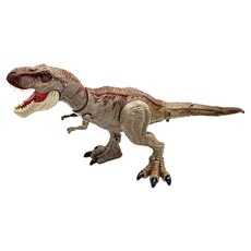 Dino World 暴龍 Rex L 恐龍聲光動作遊戲玩具, 1個, 混合色