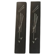 로시테라 서예용 문진 단색 20 x 4 cm, 2개