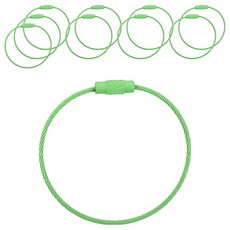 리코즈 컬러 와이어링, 녹색, 10개