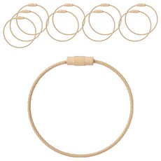 리코즈 컬러 와이어링, 크림베이지, 10개