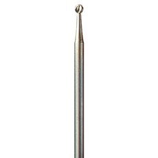 DREMEL 精美 2.4mm球型滾磨刀 107, 1個