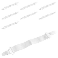 樂居家 床單固定扣 8個, 白色