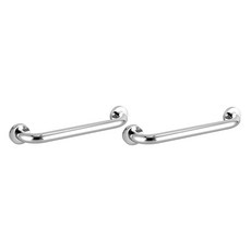 P&K 不鏽鋼浴室安全扶手, 銀色, 2個