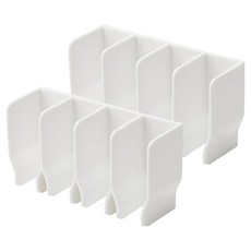 심플리아 무타공 화장품 욕실용품 공중부양 튜브형 정리대, 2개, 화이트