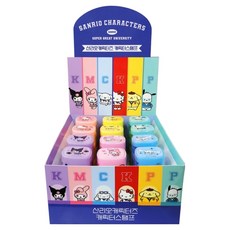 Greenpieneseu 三麗鷗明星角色方形印章12款套組, 1套