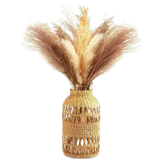 썬앤드림 藤編現代風花瓶, 單一顏色