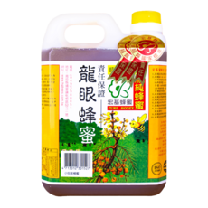 宏基蜂蜜 雙獎龍眼蜂蜜, 1.8kg, 1罐