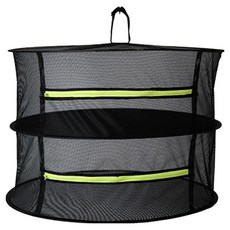 Librica 萬能多用途可折疊2層晾曬網, 黑色, 1個