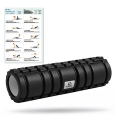 레토 EVA 폼롤러 LFR-P45, 블랙, 1개