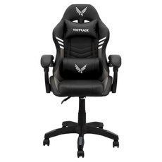 VICTRACK 輕巧可調辦公電競電腦椅 A-02, 黑灰色