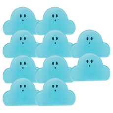 Moneypool 表情雲朵夾 藍色, 10個