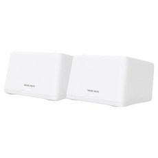 MERCUSYS 水星網路 Wi-Fi7 BE9300 三頻2.5G 真Mesh無線網路網狀路由器分享器 支援AI筆電/透天, 2個, Halo H47BE