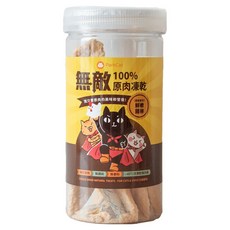 ParkCat 貓樂園 無敵100%原肉凍乾 超能單白, 鮮嫩雞柳, 70g, 1罐