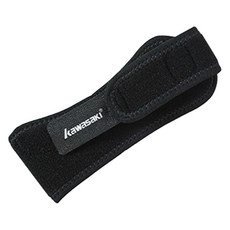 가와사키 무릎 보호대 KF-3403, 블랙, 1개