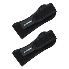 가와사키 무릎 보호대 KF-3403, 블랙, 2개