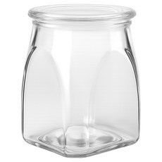 발룬피니 다용도 사각 유리 저장병 보관용기, 1개, 310ml