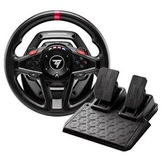 THRUSTMASTER 圖馬斯特 方向盤 + 腳踏 支援PC/Xbox, T128X, 1個
