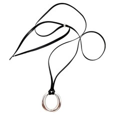 C-JAC 幾何圓形拉繩項鍊 41~50cm 2025-2, 1個