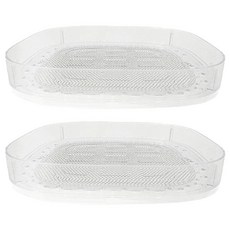 Snow Bear 小白熊 304不鏽鋼消毒烘乾配件籃 2個, 單件, 透明色