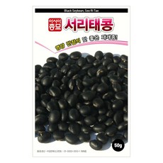 아시아종묘 서리태콩 씨앗 50g, 1개