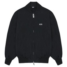 GCDS Logo 一般版型尼龍棒球外套 DKOBA31110