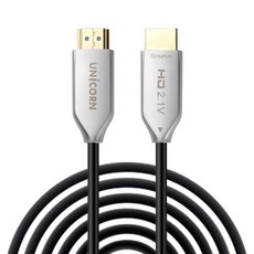 유니콘 AOC 하이브리드 HDMI 광케이블 v2.1 UHD 8K 60Hz HLC-OP8K-30M, 1개