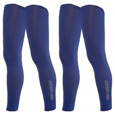 HIGH MOUNT JECO 柔軟腿套 矽膠帶型 2入, 2個, 藍色