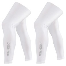 HIGH MOUNT JECO 柔軟腿套 矽膠帶型 2入, 2個, 白色