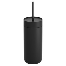 펠로우 카터 스트로우 뚜껑 콜드 텀블러, 블랙, 473ml, 1개