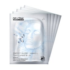 DR CiNK 達特聖克 光粹煥白雪肌面膜, 1組, 5片