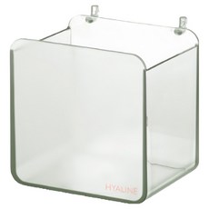 올리웰 다용도 펀칭보드 벽걸이 선반 걸이형 수납 정리 용기, 그린, 1개