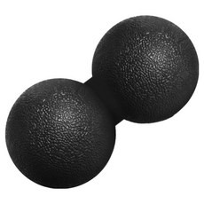 고무나라 TPE 듀얼 마사지볼, 블랙, 1개