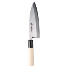 Sakai Takayuki 堺孝行 霞研 正出刃魚片刀, 1支, 淺木色 + 鋼色