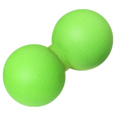 GOMUNARA TPE 雙按摩球, 綠色, 1個