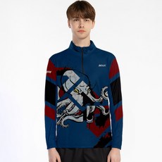 DEUX 釣魚長袖上衣 QDT-914