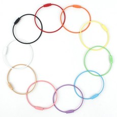 리코즈 컬러 와이어링 10종 세트, 믹스, 1개