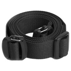 우탄크래프트 Adjustable Canvas Shoulder Strap S No Pad Black, 1개