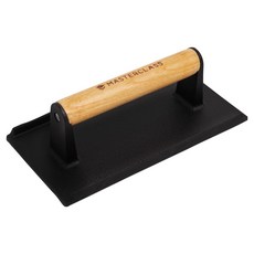 Masterclass 長方格紋鑄鐵壓肉板, 1個