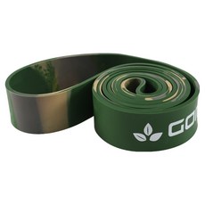 GOMUNARA 合成乳膠引體向上帶, 1個, 綠色迷彩