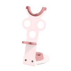 小麥購物 吹風機檯面收納架 L312, 1個, 粉色