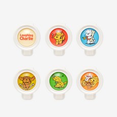 래핑찰리 강아지 산책 목걸이 이지세이프 클립 리뉴얼 3ml x 6종 세트, 혼합색상, 1세트