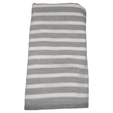 SHING LONG TEXTILE 台灣興隆毛巾 銀竹炭紗布浴巾, 灰色, 1條