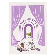 아라비아 무민 스노크 메이든 키친타월 50 x 70 cm, 퍼플, 1개