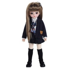 韓國 DORIS II L 日常關節人偶 雪倫, 30cm, 1個, 混合色